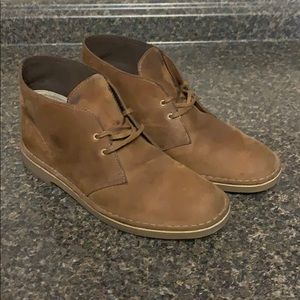 Clark’s desert boot leather men’s 9.5